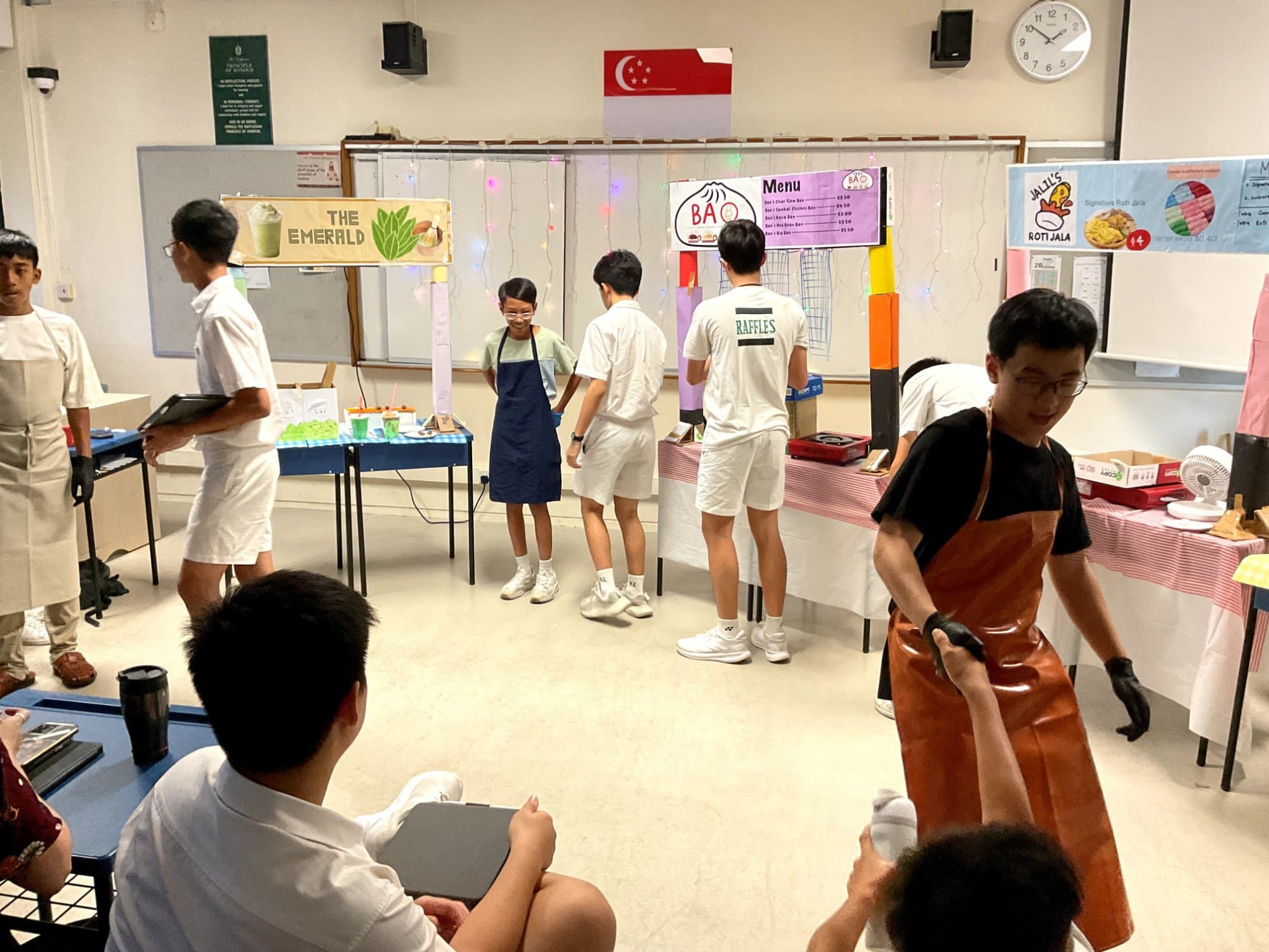 Photos taken from drama challenge rehearsals from multiple days — 3