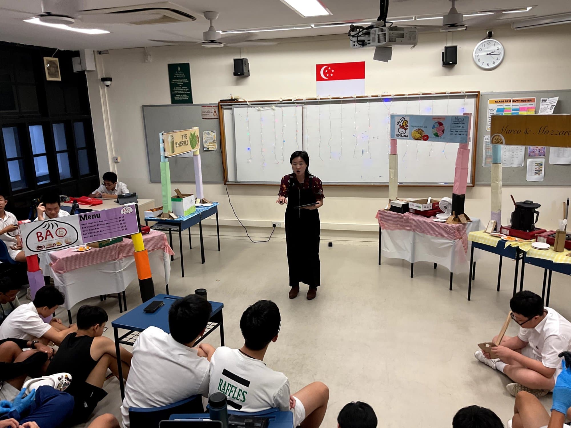 Backstage photos from a in-class rehearsal — 3
